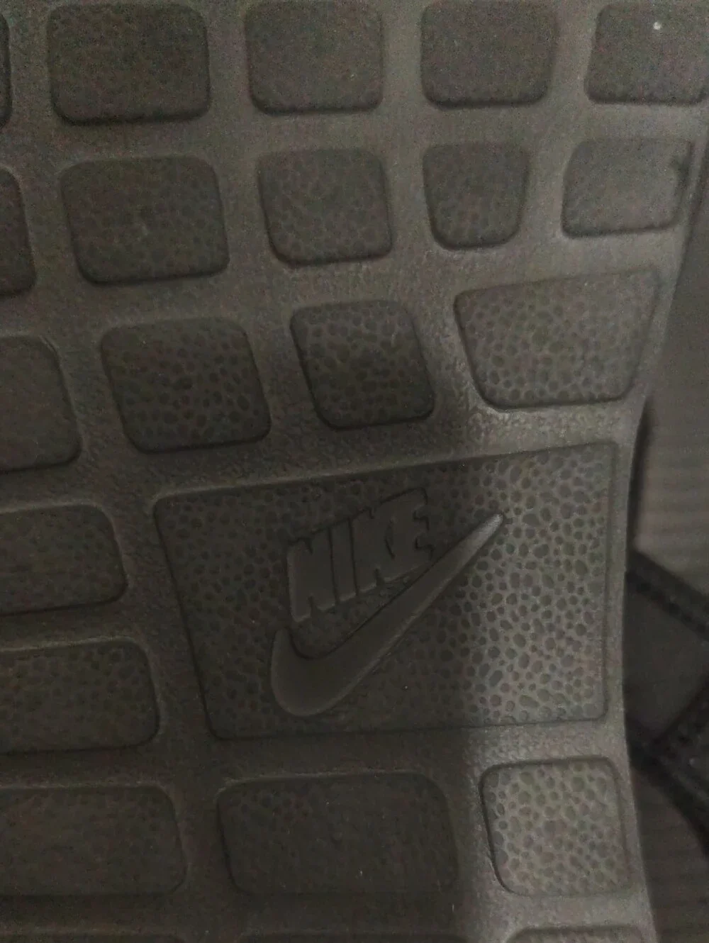 Nike Black Men’s Flip-Flop Sandals with White Swoosh